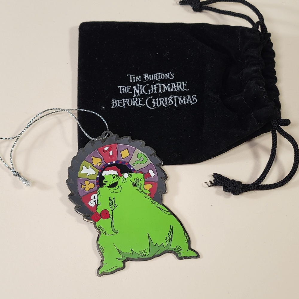 Nightmare Before Christmas Oogie Boogie Ornament Disneyland Event Limited 1400